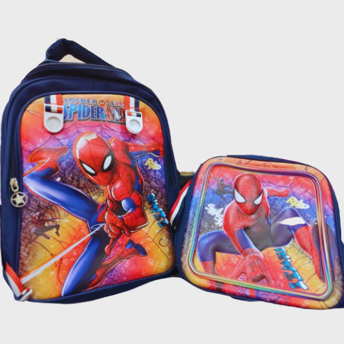 Ensemble Sac à Dos + Panier – 3D Super-Héros Spiderman