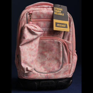 1 Pack cartable Trolley Aodasi 16" – 3 Pièces (rose)