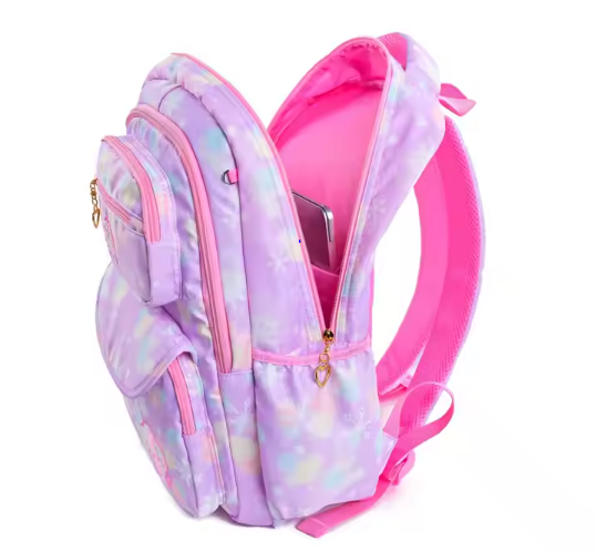 Sac à Dos Fille – Grande Capacité  (violet)