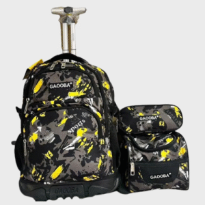 4 Pack Trolley Garçon 3 Pièces – Robuste et Stylé (GAOOBA)