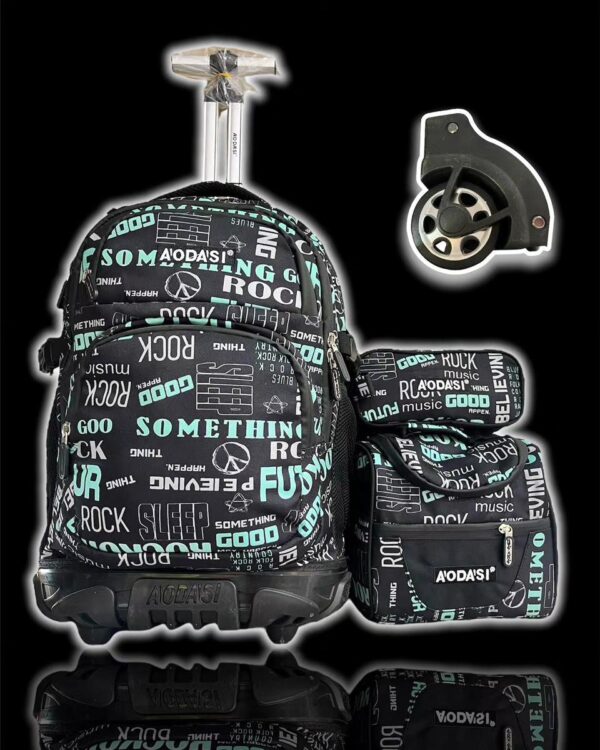 Pack Trolley Garçon 3 Pièces – Robuste et Stylé (AODASI)