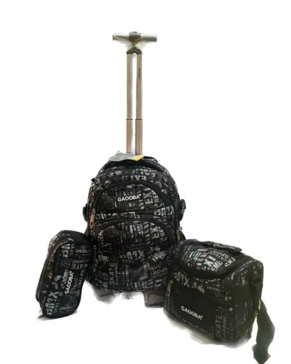 Pack Trolley Garçon 3 Pièces – Robuste et Stylé (AODASI)