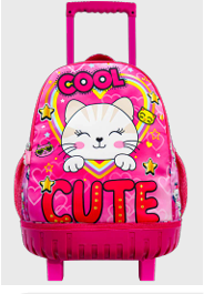 Pack Trolley Fille 3 Pièces