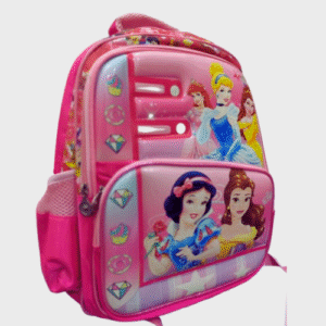 b1 Sac à Dos Fille – 3D Princesses Magiques