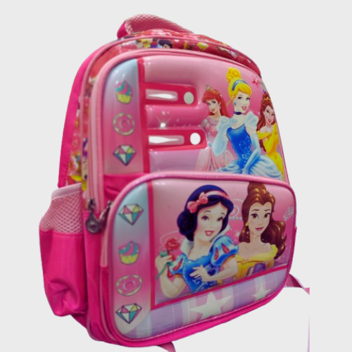 b1 Sac à Dos Fille – 3D Princesses Magiques