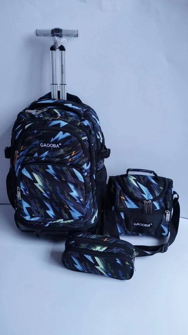 Pack Trolley Garçon 3 Pièces – Robuste et Stylé (GAOOBA)